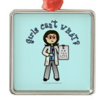 Light Optometrist Girl Ornaments