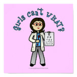 Light Optometrist Girl Poster