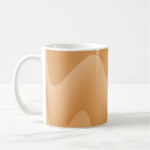 Light Orange Abstract Image Design. Mug
