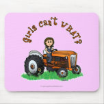 Light Orange Farmer Mousepad