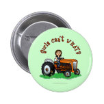 Light Orange Farmer Pin