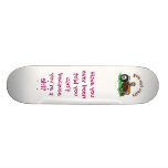 Light Orange Farmer Skate Board