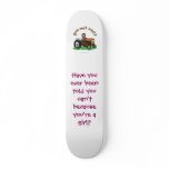 Light Orange Farmer Skate Board