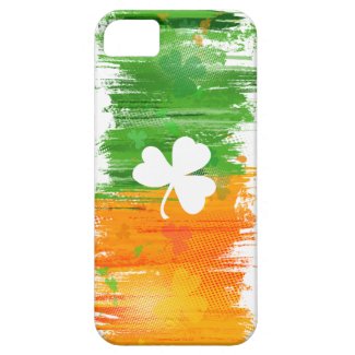 Light Paddy Lucky Clovers & Ink iPhone 5 Cases
