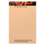 Light Painting Orange Stationery