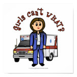 Light Paramedic Girl Poster