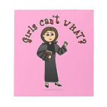 Light Pastor Girl Notepads