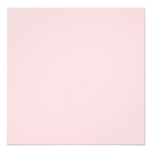 Light Peachy Pink Color Trend Blank Template 5.25x5.25 Square Paper
