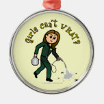 Light Pest Control Girl Ornaments