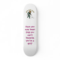 Light Pest Control Girl Skateboard