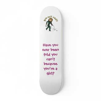 Light Pest Control Girl Skateboard