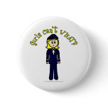 Light Pilot Girl Buttons