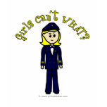 Light Pilot Girl Shirts