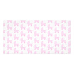 Light Pink and White Baby Stroller Pattern. Photo Cards