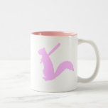 Light Pink Angry Squirrel Mugs