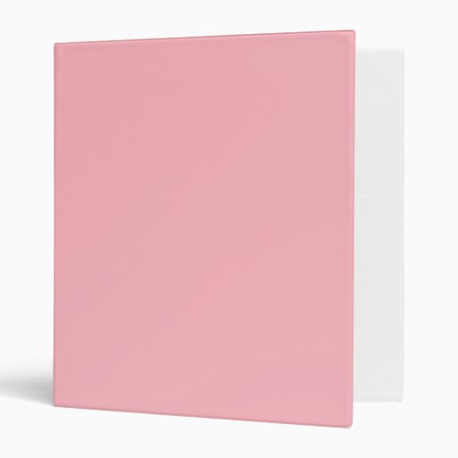 Light Pink Binder Zazzle
