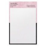 Light pink - black retro Stationery