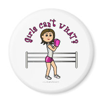 Light Pink Female Boxing magnets
