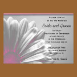 Light Pink Floral Highlights Wedding Invitation invitations