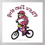 Light Pink Girls BMX Print