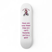 Light Pink Girls BMX skateboards