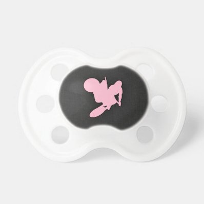 Light Pink Motocross BooginHead Pacifier