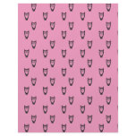 Light pink owl pattern flyers