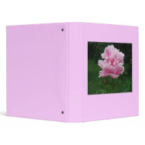 Light Pink Peony Avery Binder