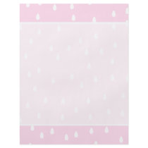 Light pink rain pattern. White and pink. Flyer Design
