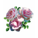 Light Pink Rose Heart Women's T-Shirts by SusanSavad Light Pink Rose Heart Women's T-Shirts
