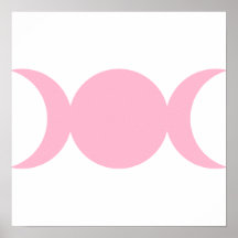 Light Pink Triple Goddess Print
