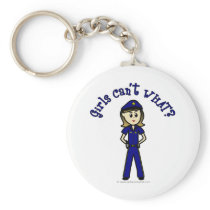 Light Police Officer keychains