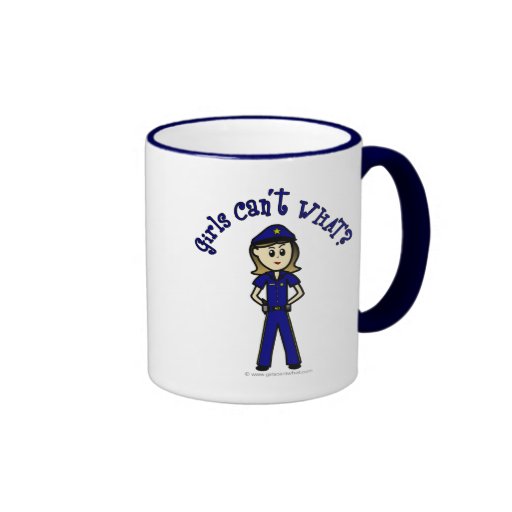 Light Police Officer Mug