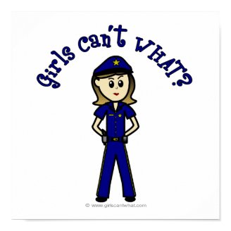 Light Police Officer Poster