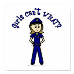 Light Police Officer Poster
