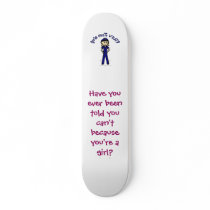 Light Police Officer Skate Board Deck