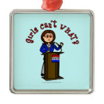 Light Politician Christmas Ornament