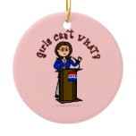 Light Politician Christmas Ornaments