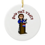 Light Politician Christmas Tree Ornaments