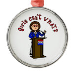 Light Politician Ornament