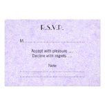 Light Purple Background Pattern. Personalized Announcements
