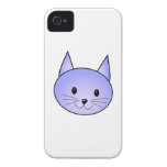 Light purple cat. iPhone 4 covers