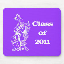 light purple, little crusader mousepad
