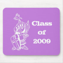 light purple, little crusader mousepad