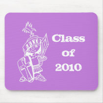 light purple, little crusader mousepad