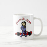 Light Race Car Driver Girl Coffee Mug