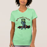 Light Race Car Driver Girl T-shirt