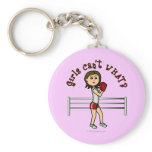 Light Red Boxer Key Chains