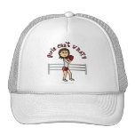Light Red Boxer Trucker Hat