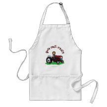 Light Red Farmer Girl Aprons